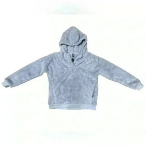 Lukka Lux Purple lilac Hoodie Plush Fleece Pullover small